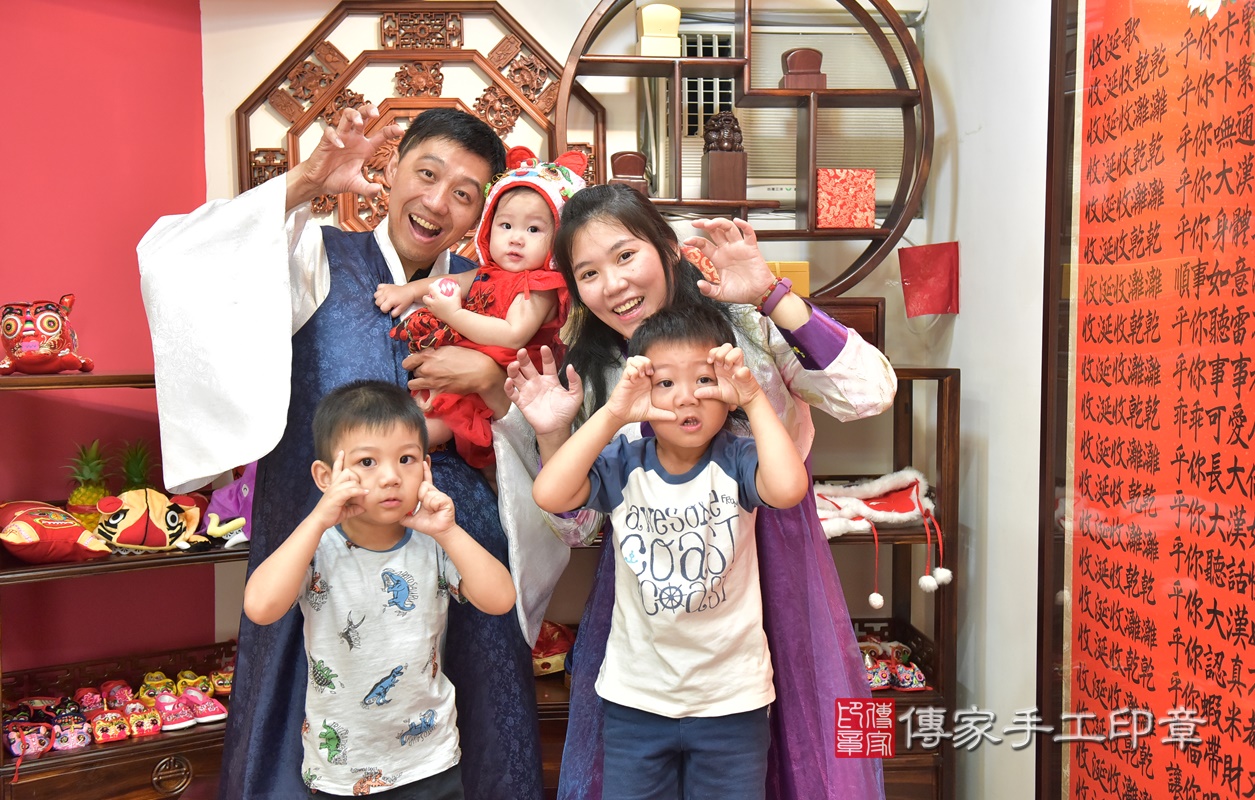 新竹市香山區黃寶寶古禮抓周祝福活動。2020.10.04 照片13