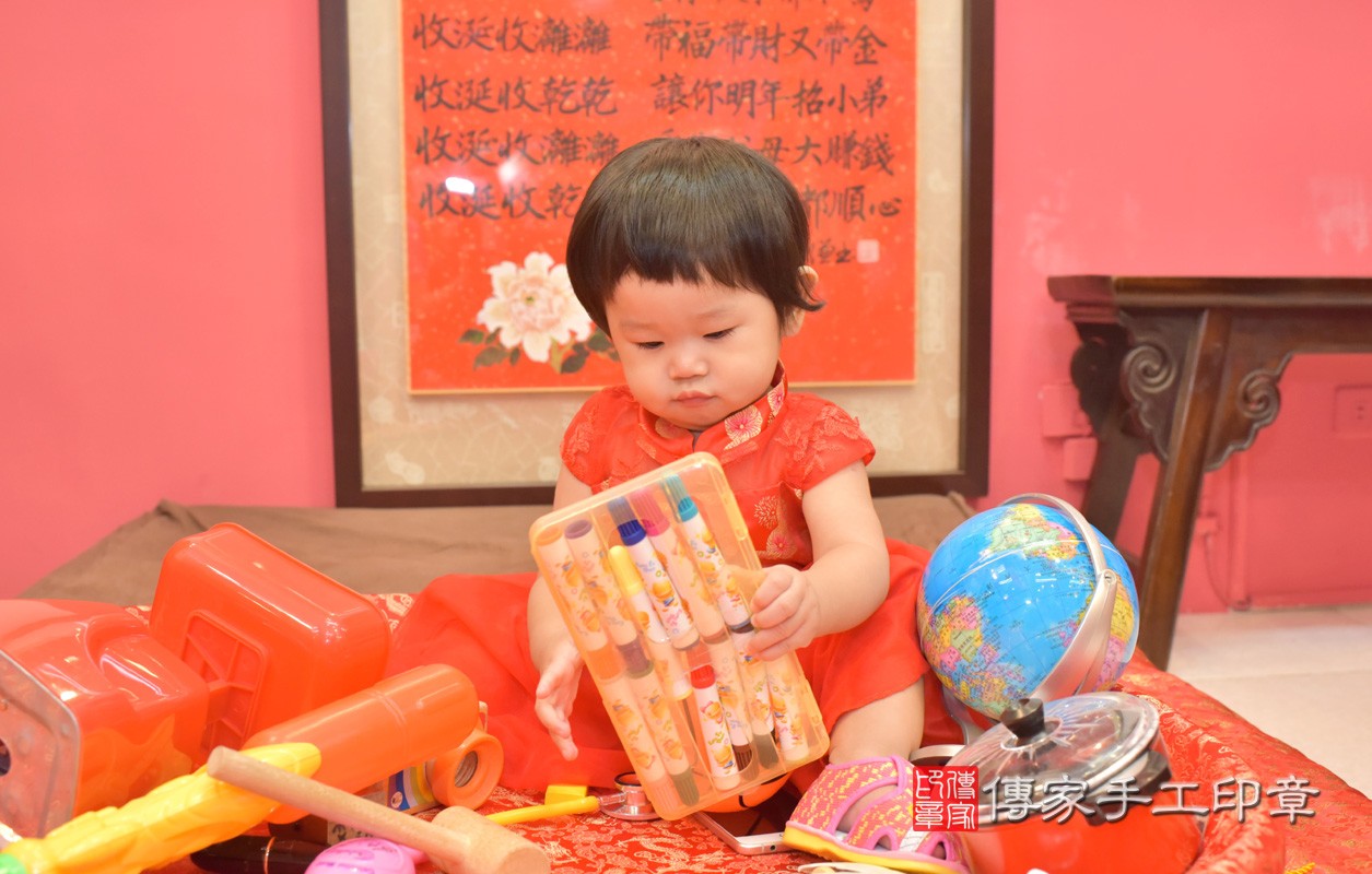 北區潘寶寶古禮抓周：周歲抓周活動和儀式，一切圓滿。照片3