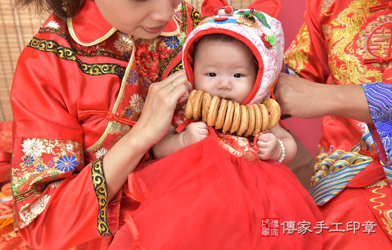 新竹市香山區王寶寶古禮收涎祝福活動。2020.10.07 照片32