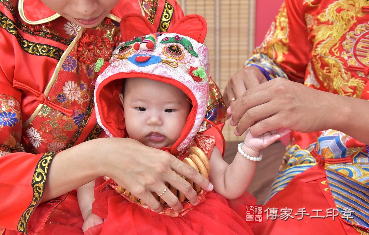 新竹市香山區王寶寶古禮收涎祝福活動。2020.10.07 照片34