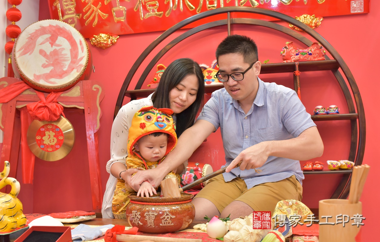 台中市北區鄭寶寶古禮抓周祝福活動。2020.11.08 照片12