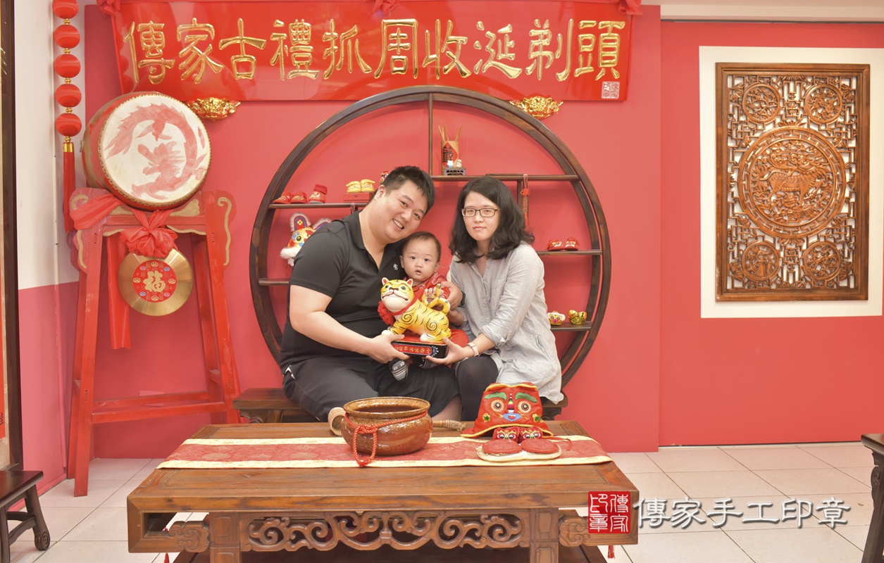台中市北區陳寶寶古禮抓周祝福活動。2020.12.13 照片7
