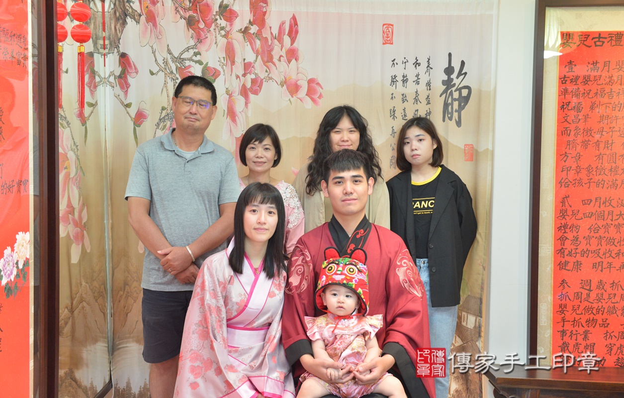 新竹市香山區鄭寶寶古禮抓周祝福活動。2020.08.13 照片27
