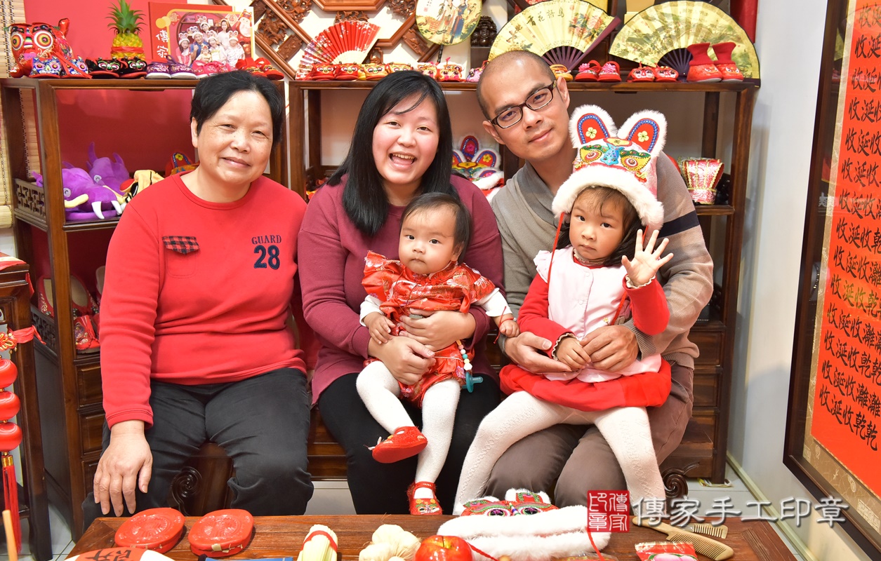 新竹市香山區徐寶寶古禮抓周祝福活動。2020.04.25 照片13