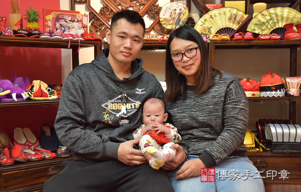 新竹市香山區曾寶寶古禮收涎祝福活動。2020.04.25 照片1
