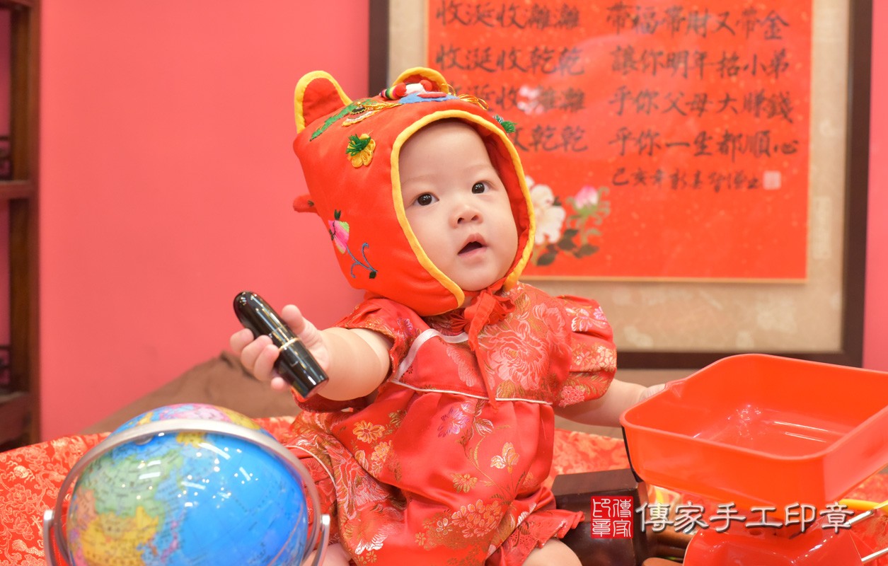 北區陳寶寶古禮抓周：周歲抓周活動和儀式，一切圓滿。照片7