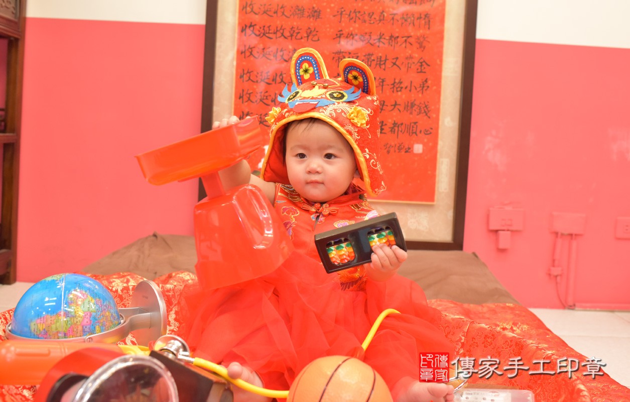 北區林寶寶古禮抓周：周歲抓周活動和儀式，一切圓滿。照片9