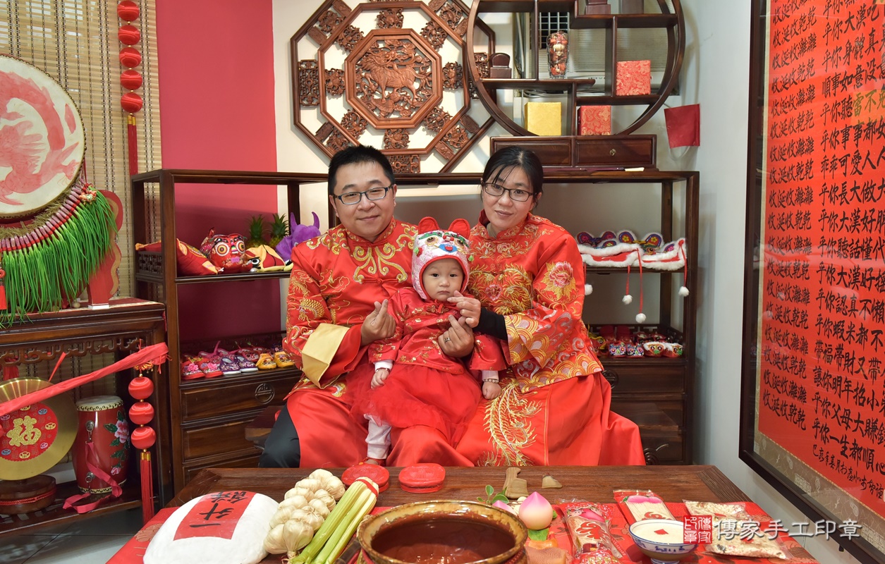 新竹市香山區李寶寶古禮抓周祝福活動。2020.12.01 照片18