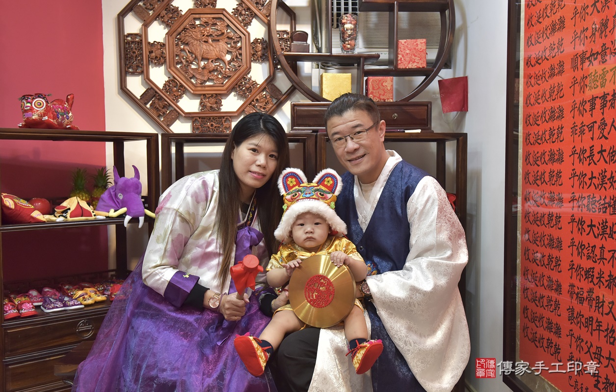 新竹市香山區吳寶寶古禮抓周祝福活動。2020.12.14 照片12