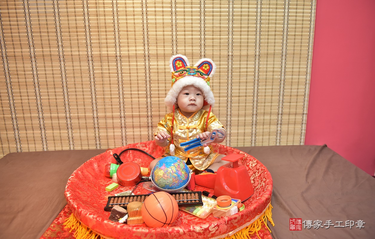 新竹市香山區吳寶寶古禮抓周祝福活動。2020.12.14 照片30