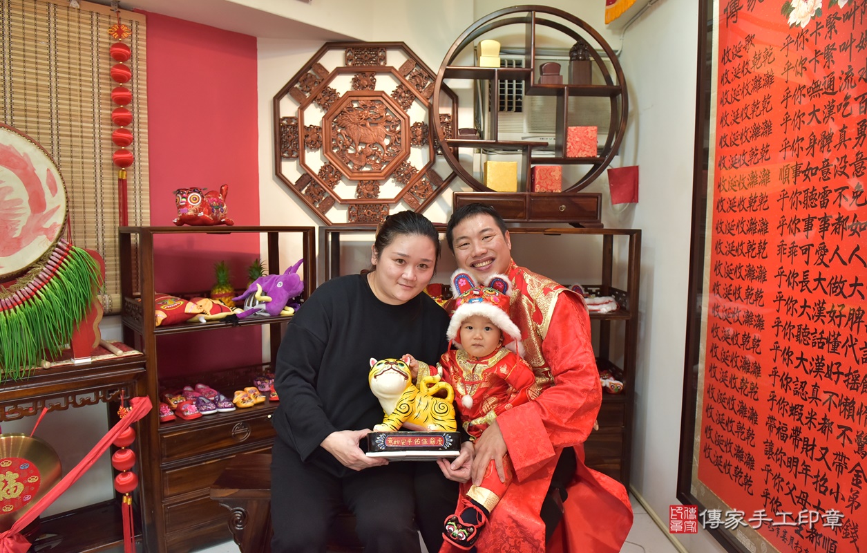 新竹市香山區廖寶寶古禮抓周祝福活動。2020.12.26 照片9