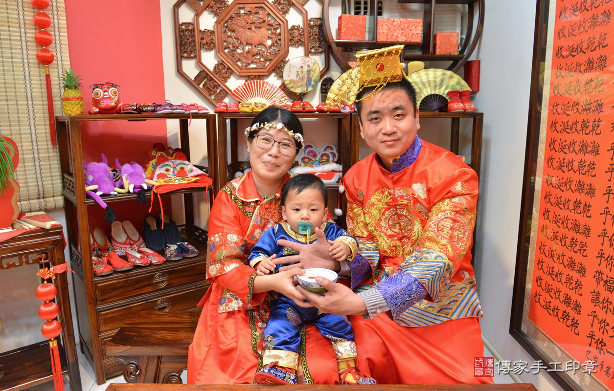 新竹市香山區黃寶寶古禮抓周祝福活動。2020.01.01 照片23