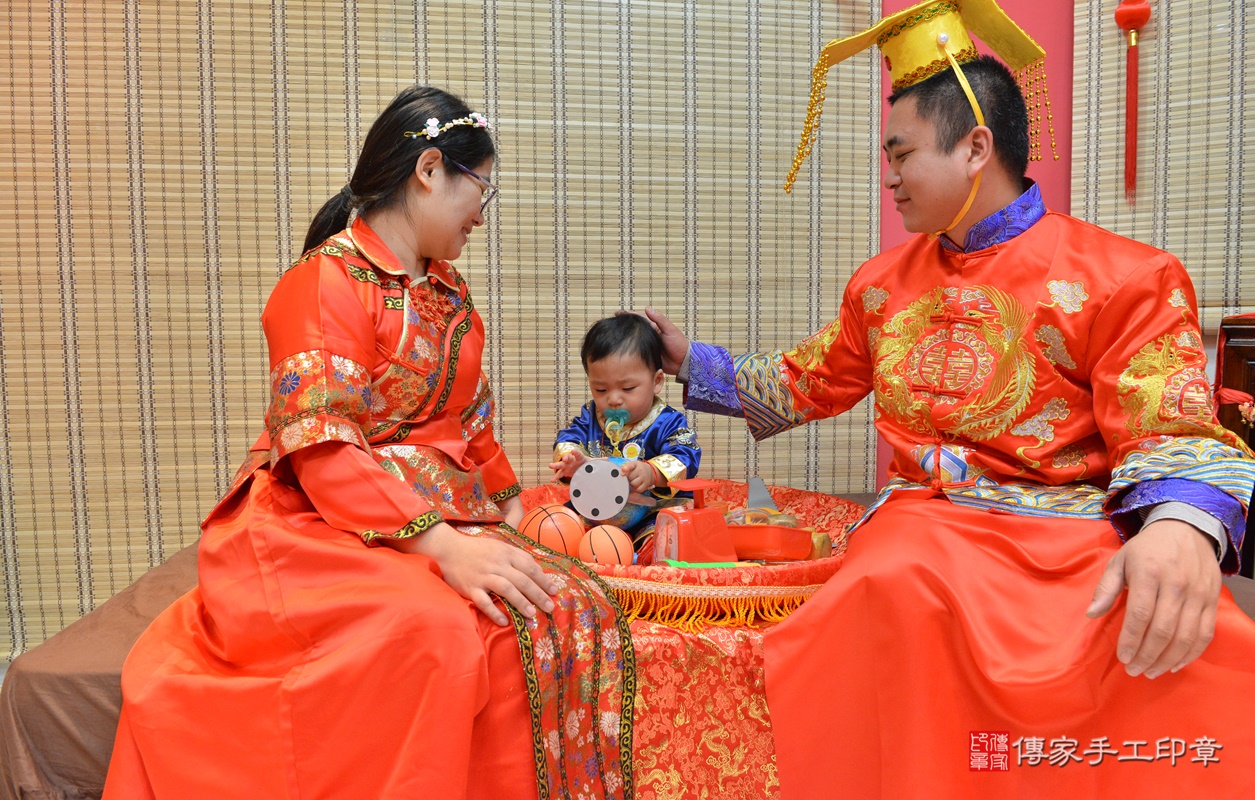 新竹市香山區黃寶寶古禮抓周祝福活動。2020.01.01 照片38