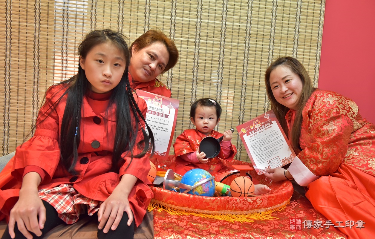 新竹市香山區鍾寶寶古禮抓周祝福活動。2020.01.02 照片3