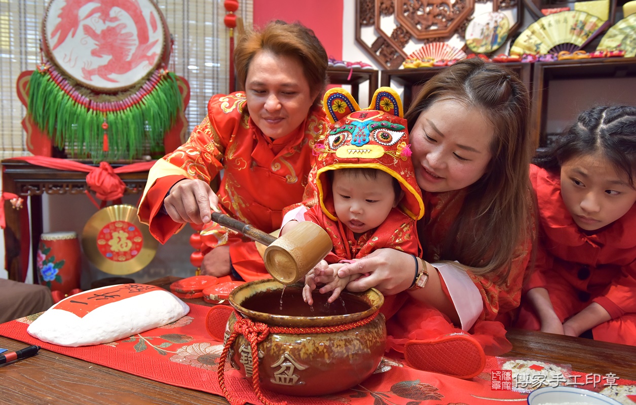 新竹市香山區鍾寶寶古禮抓周祝福活動。2020.01.02 照片10