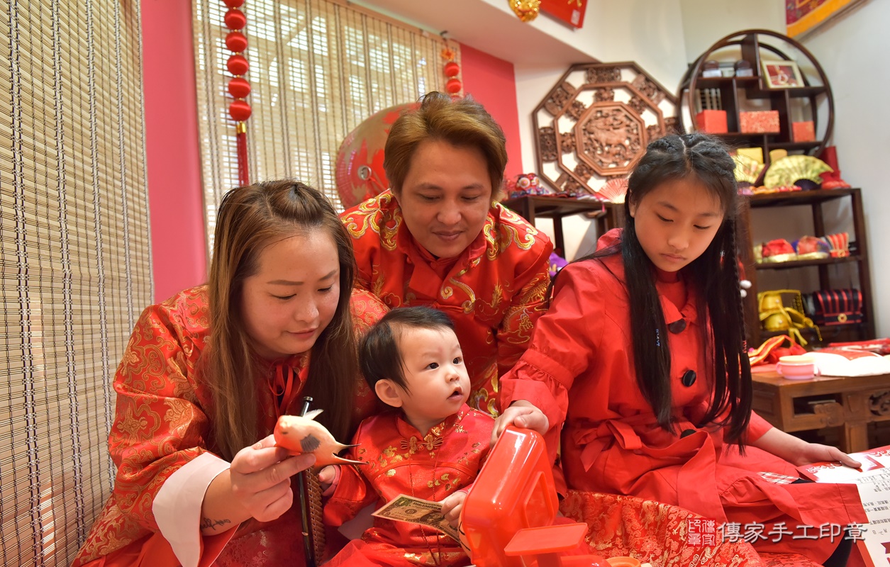 新竹市香山區鍾寶寶古禮抓周祝福活動。2020.01.02 照片32