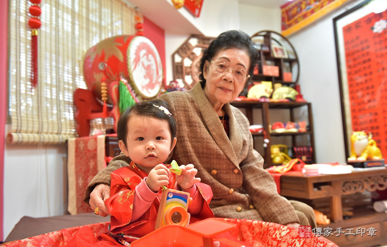 新竹市香山區鍾寶寶古禮抓周祝福活動。2020.01.02 照片35