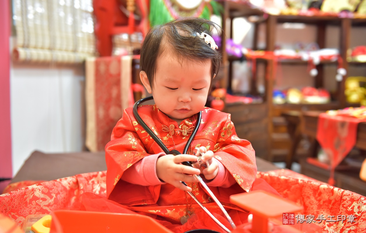 新竹市香山區鍾寶寶古禮抓周祝福活動。2020.01.02 照片43