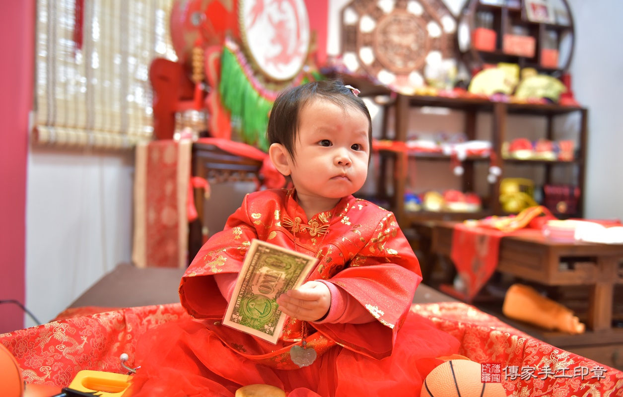 新竹市香山區鍾寶寶古禮抓周祝福活動。2020.01.02 照片49