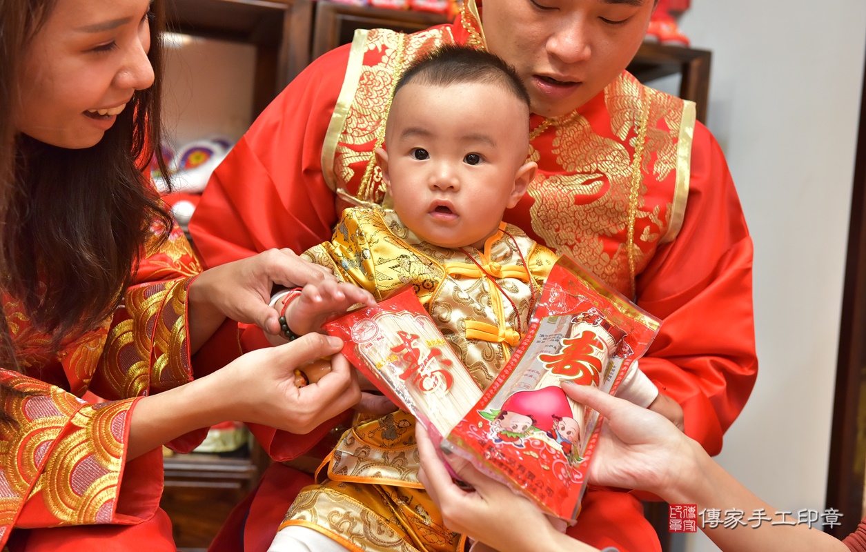 新竹市香山區彭寶寶古禮抓周祝福活動。2020.01.04 照片29