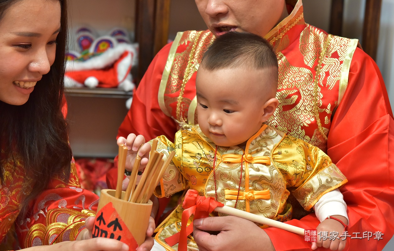 新竹市香山區彭寶寶古禮抓周祝福活動。2020.01.04 照片42