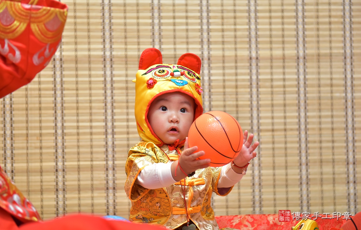 新竹市香山區彭寶寶古禮抓周祝福活動。2020.01.04 照片45