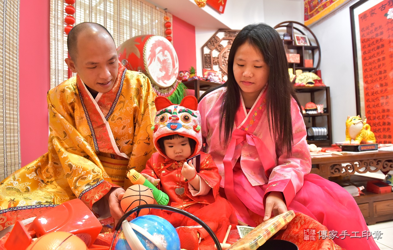 新竹市香山區呂寶寶古禮抓周祝福活動。2020.03.29 照片39