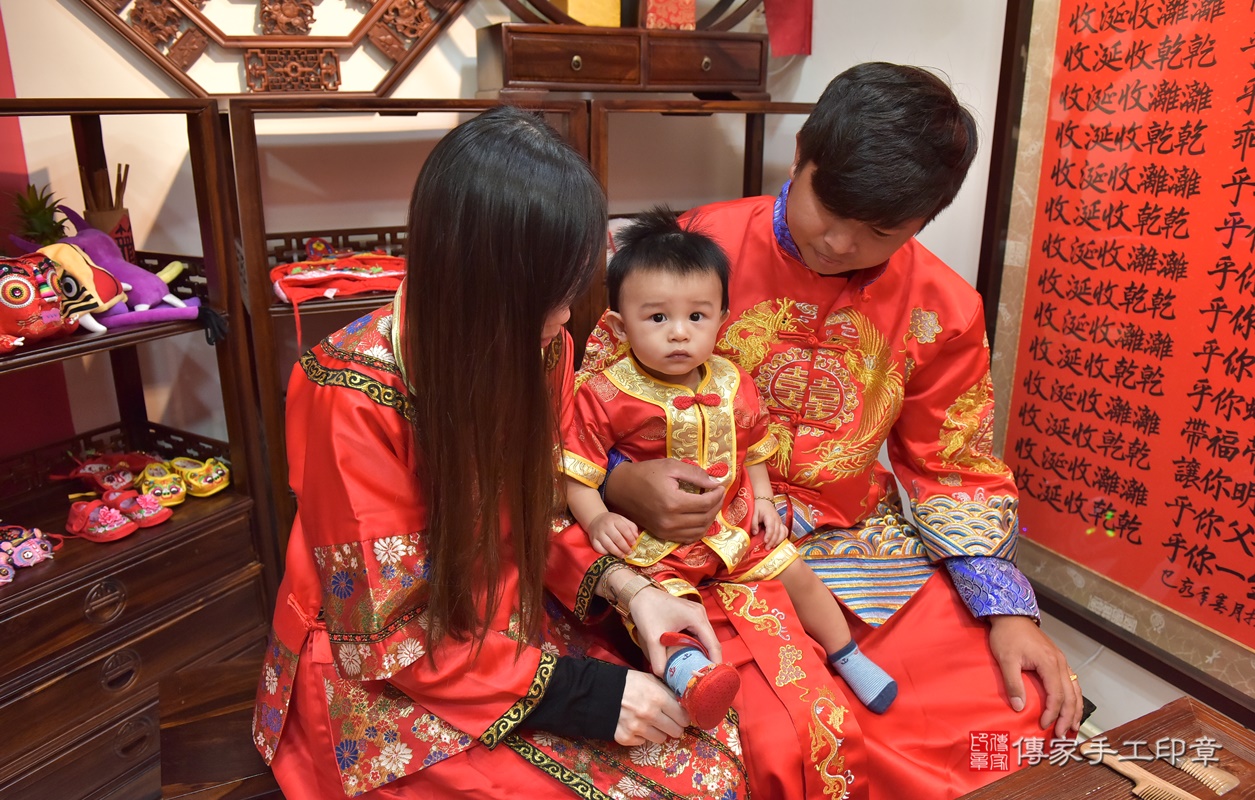 新竹市香山區張寶寶古禮抓周祝福活動。2020.11.18 照片6