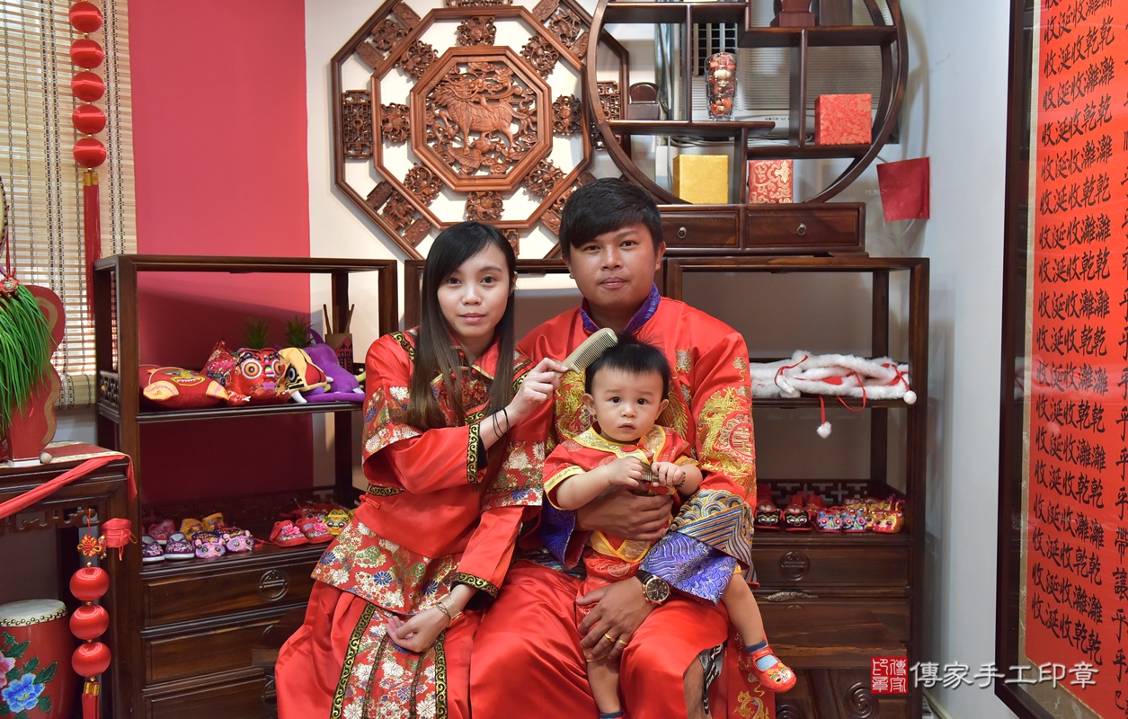 新竹市香山區張寶寶古禮抓周祝福活動。2020.11.18 照片10