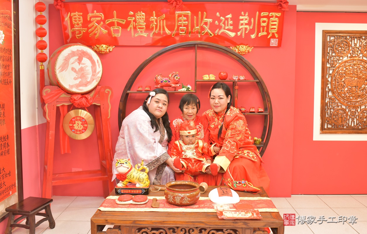 台中市北區林孫寶寶古禮抓周祝福活動。2020.12.19 照片11