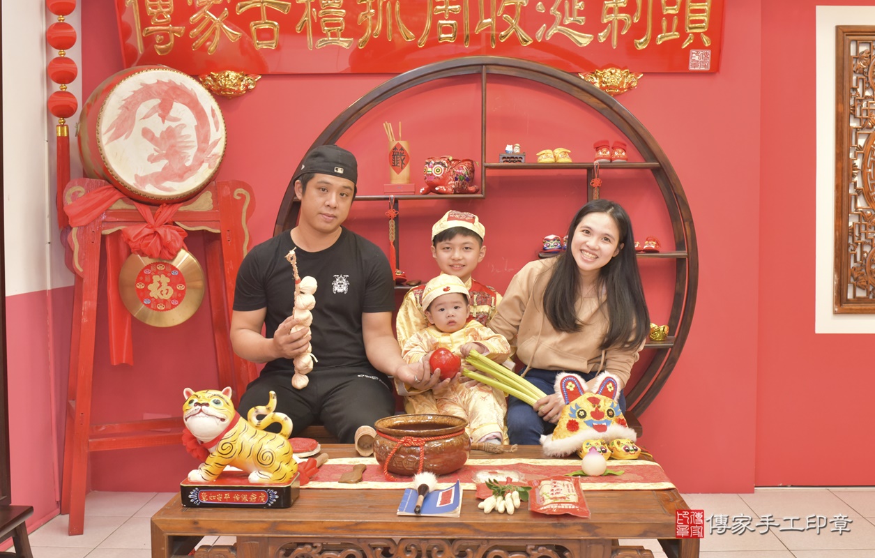 台中市北區羅寶寶古禮抓周祝福活動。2020.12.13 照片17