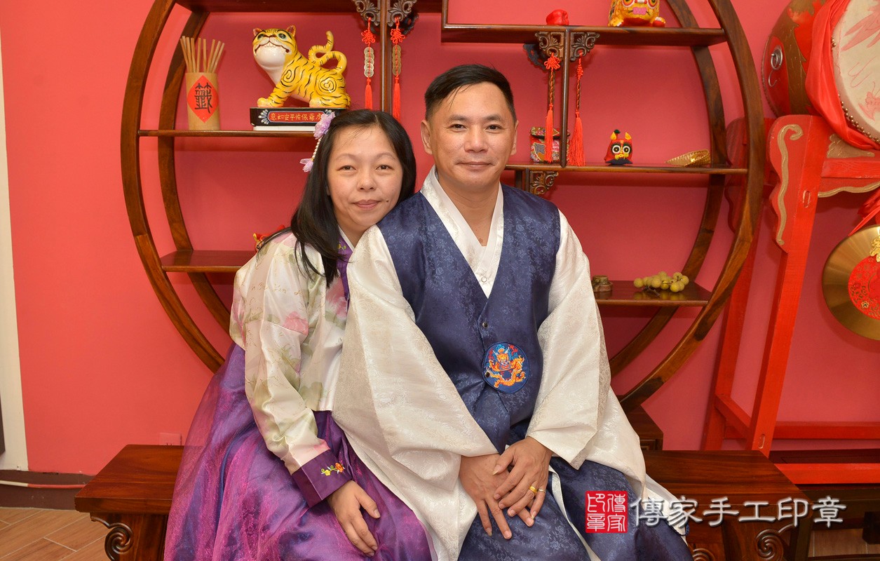 永和區李寶寶古禮抓周：周歲抓周活動和儀式，一切圓滿。照片13