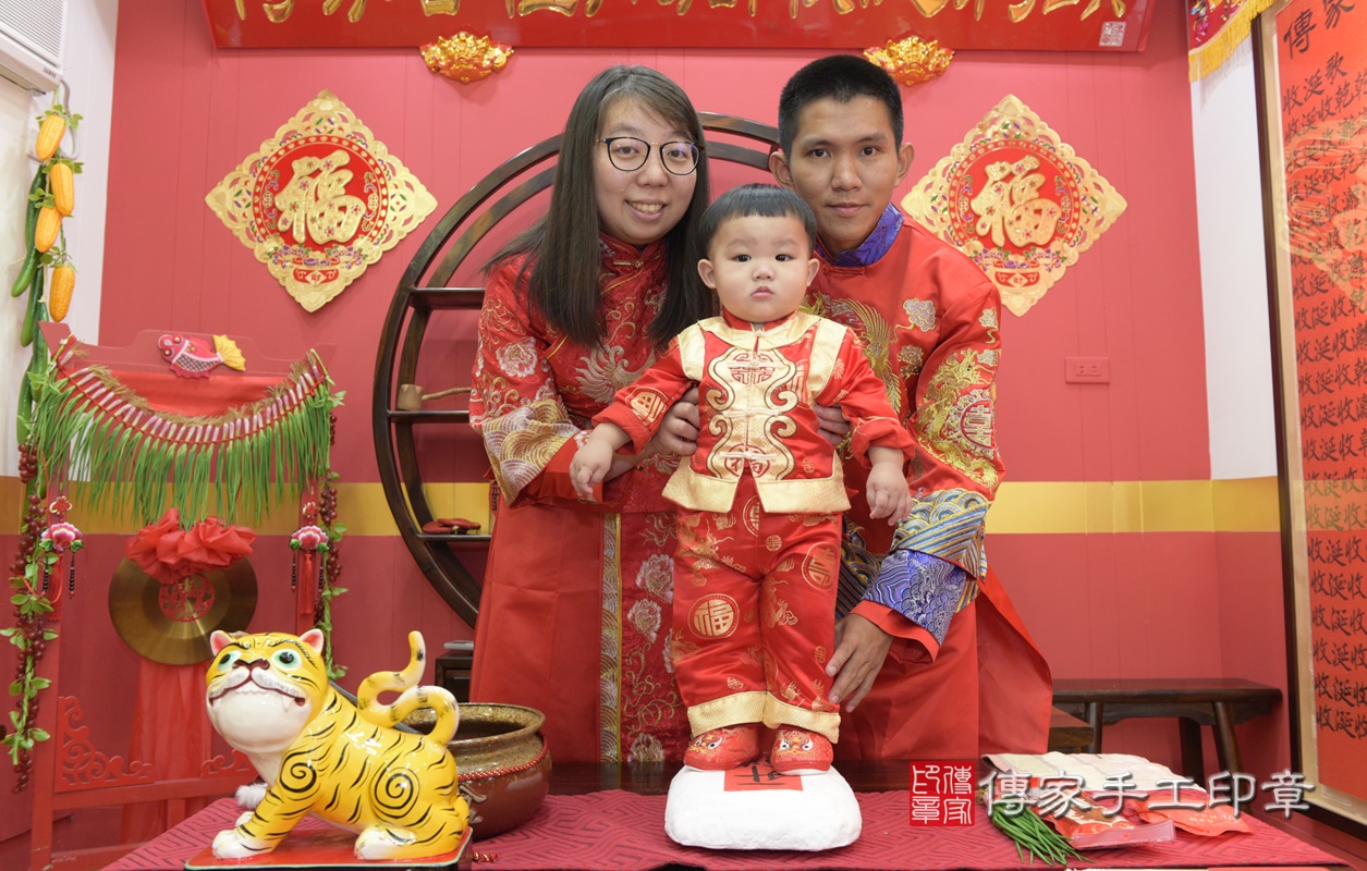 桃園市八德區涂寶寶古禮抓周祝福活動。2020.11.14照片18