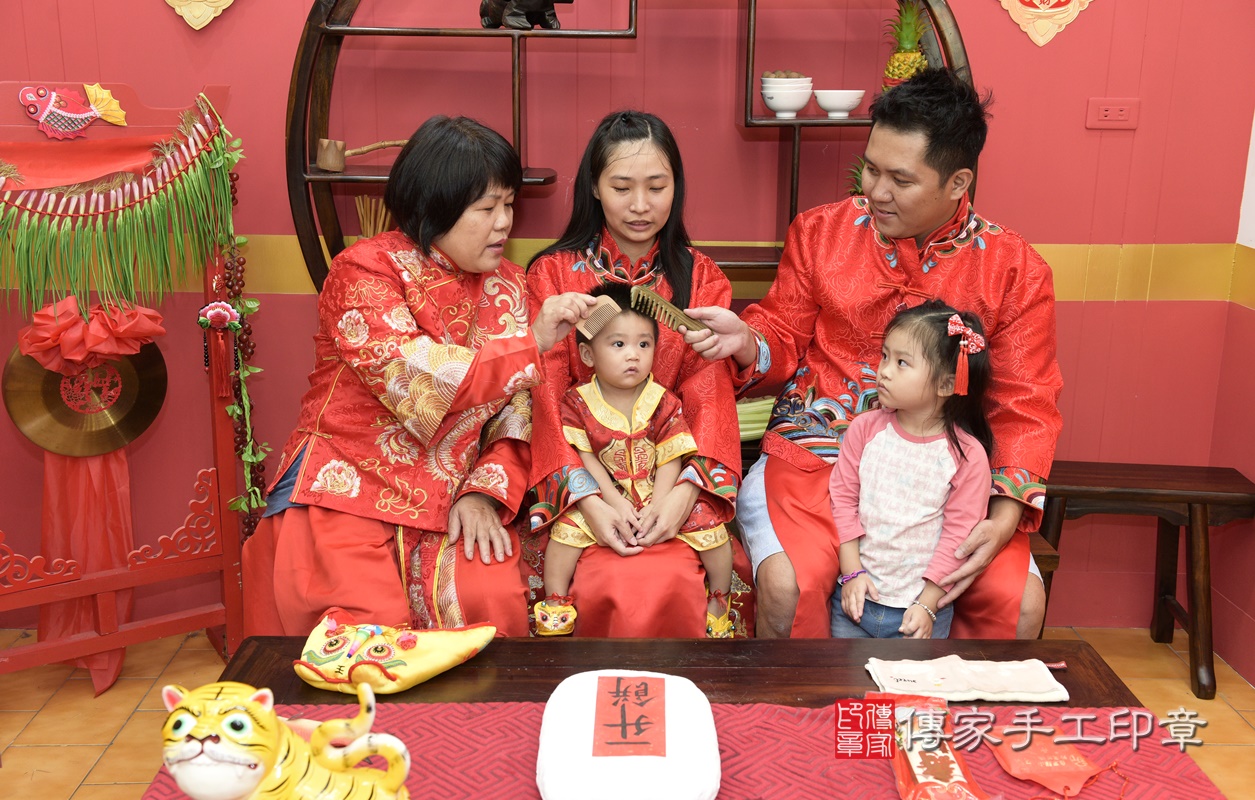 桃園市八德區涂寶寶古禮抓周祝福活動。2020.11.07 照片10