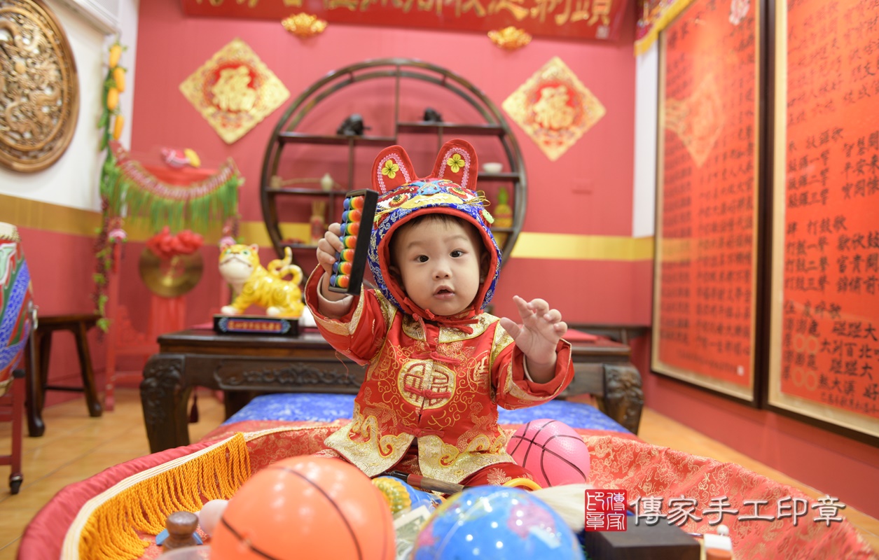 桃園市八德區魏寶寶古禮抓周祝福活動。2020.11.14 照片1