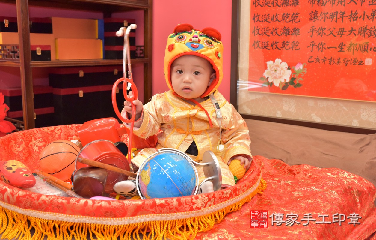 北區古寶寶古禮抓周：周歲抓周活動和儀式，一切圓滿。照片1