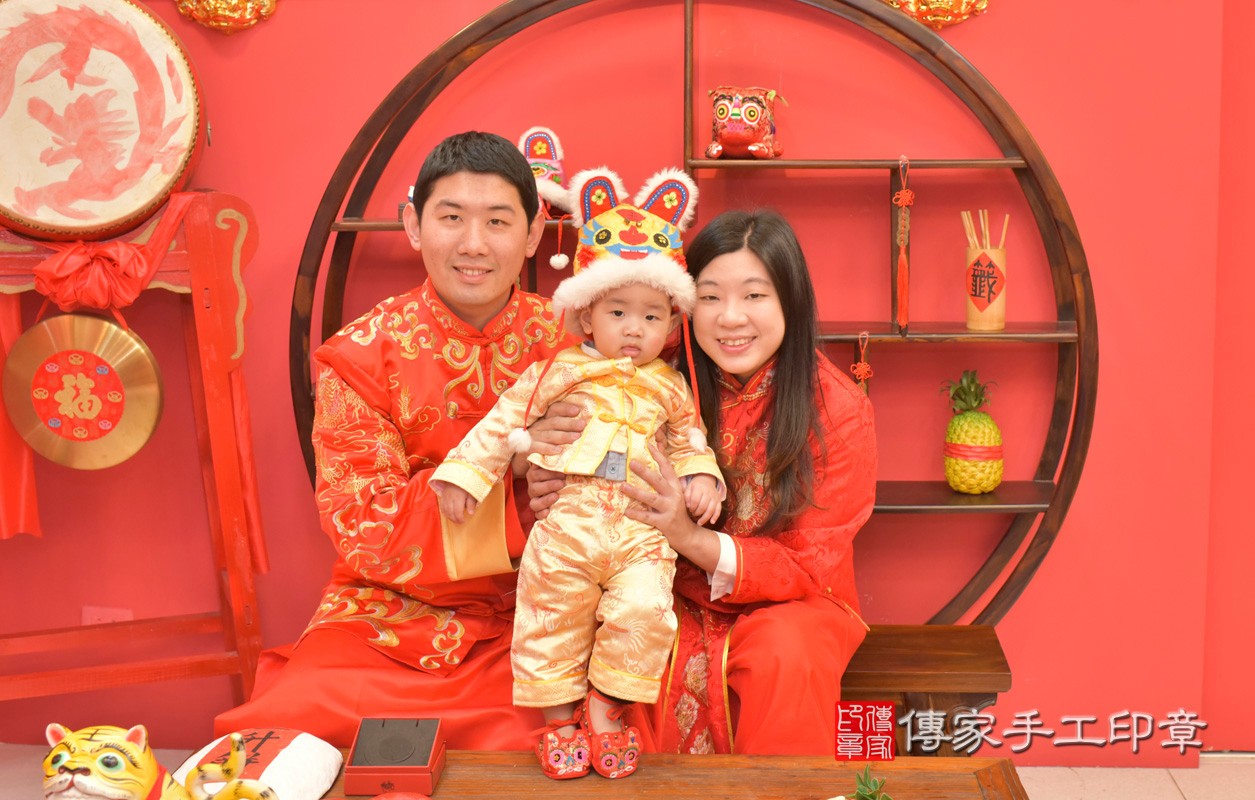 北區翁寶寶古禮抓周：周歲抓周活動和儀式，一切圓滿。照片3