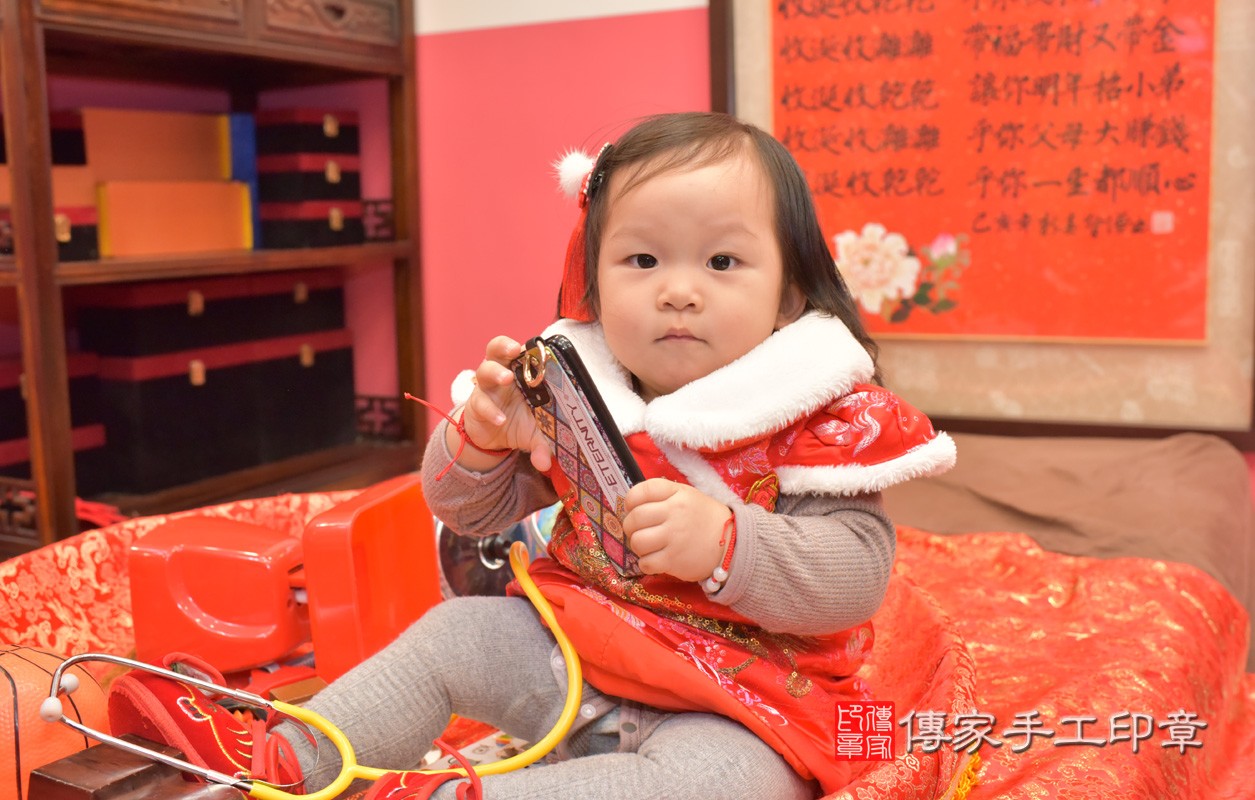 北區陳寶寶古禮抓周：周歲抓周活動和儀式，一切圓滿。照片7