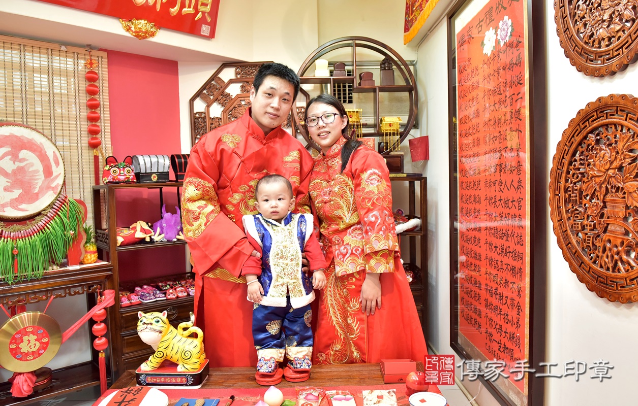 新竹市香山區陳寶寶古禮抓周祝福活動。2021.01.16 照片14