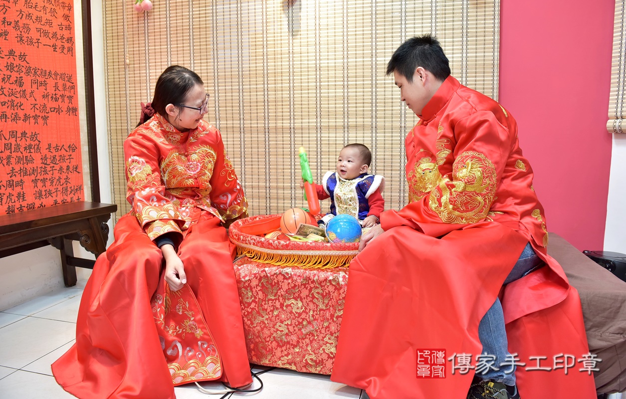 新竹市香山區陳寶寶古禮抓周祝福活動。2021.01.16 照片35