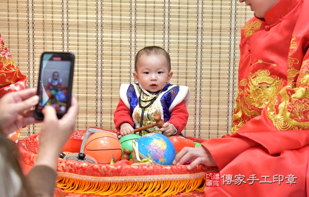 新竹市香山區陳寶寶古禮抓周祝福活動。2021.01.16 照片39