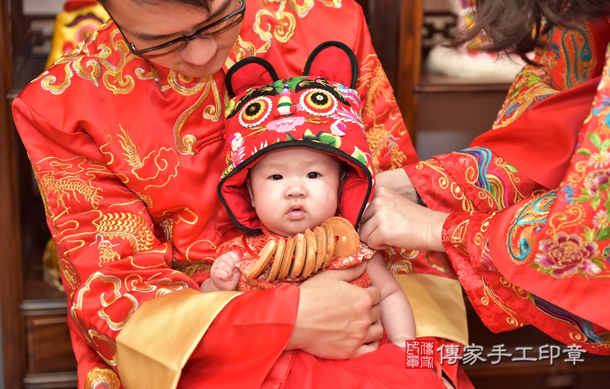 新竹市香山區林寶寶古禮收涎祝福活動。2021.01.28 照片20