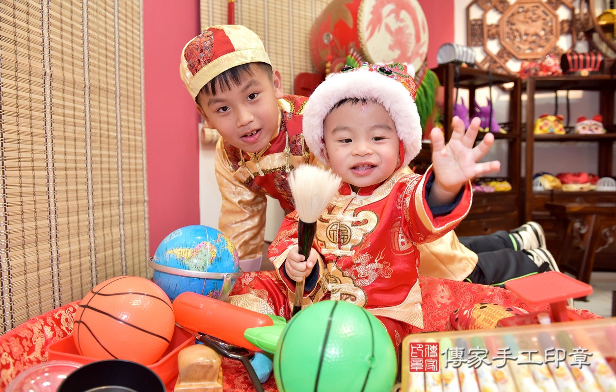 新竹市香山區柯寶寶古禮抓周祝福活動。2021.02.01 照片26