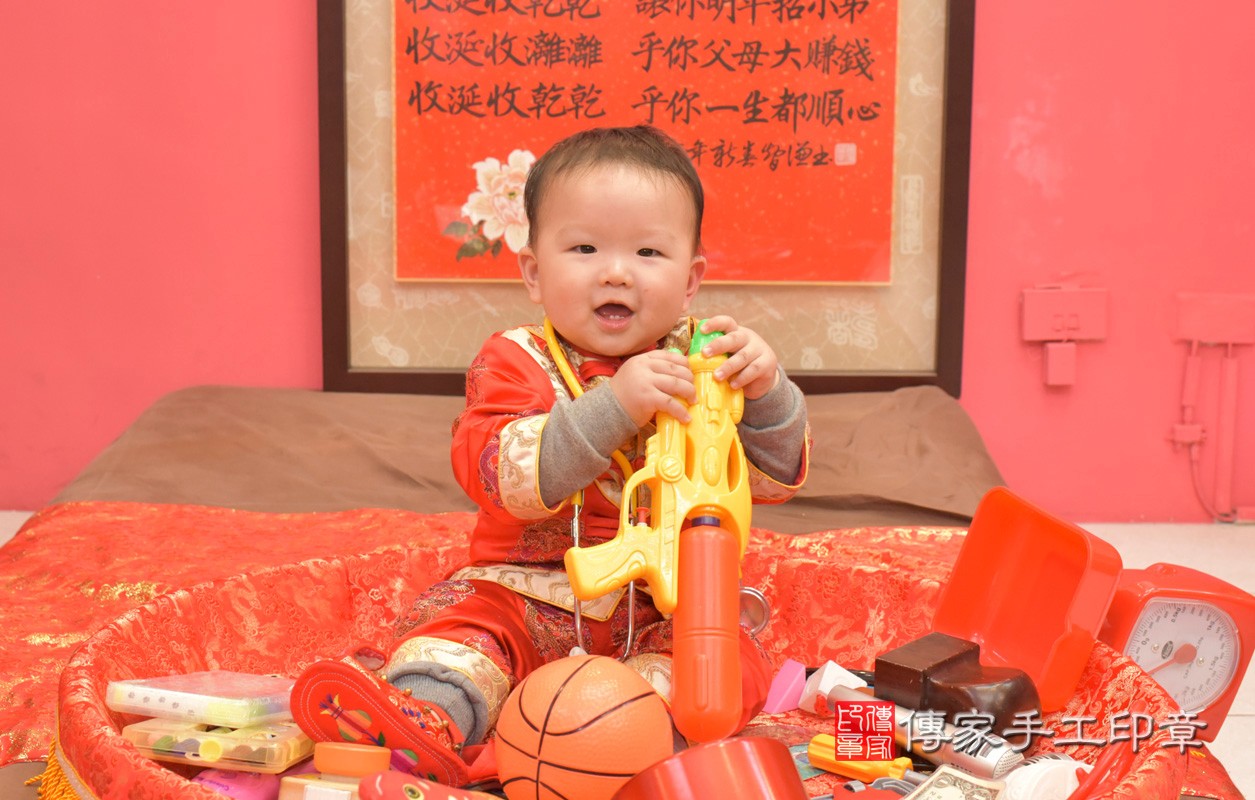 北區李寶寶古禮抓周：周歲抓周活動和儀式，一切圓滿。照片7
