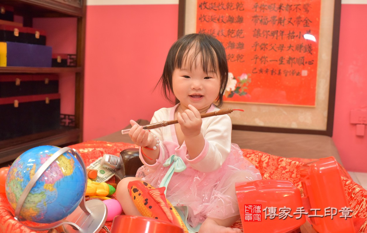 北區游寶寶古禮抓周：周歲抓周活動和儀式，一切圓滿。照片3