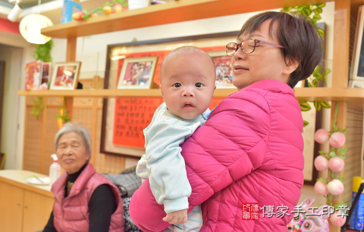 台中市北區劉寶寶古禮收涎祝福活動。2021.01.18 照片30