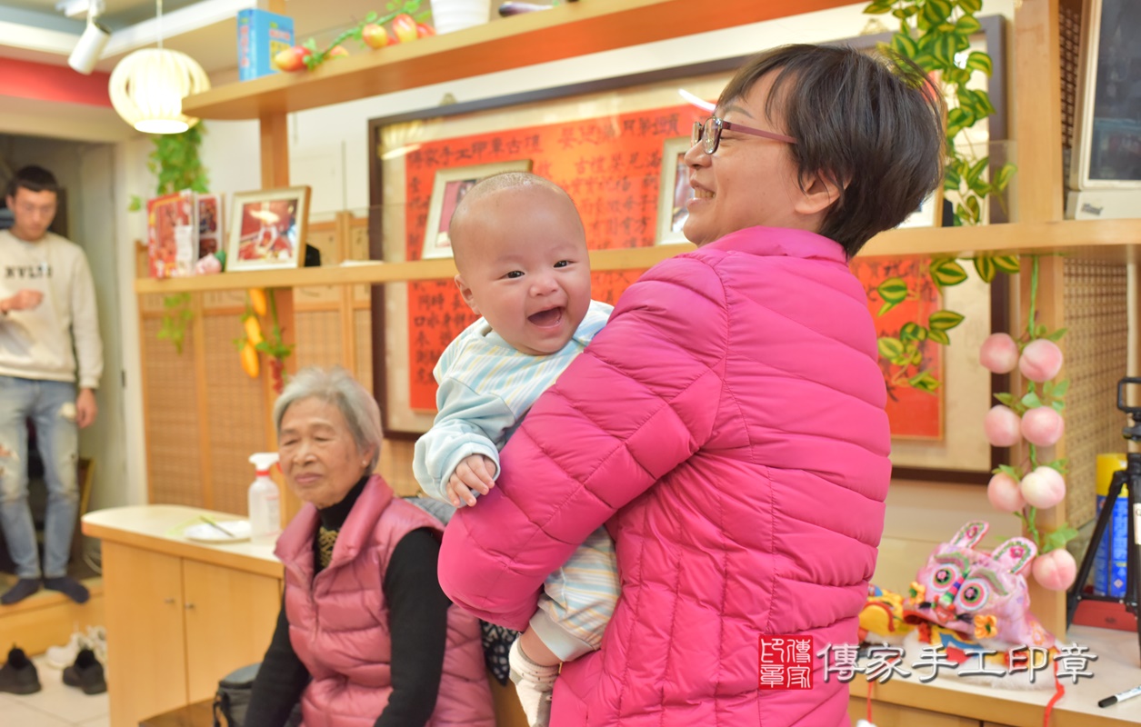 台中市北區劉寶寶古禮收涎祝福活動。2021.01.18 照片31