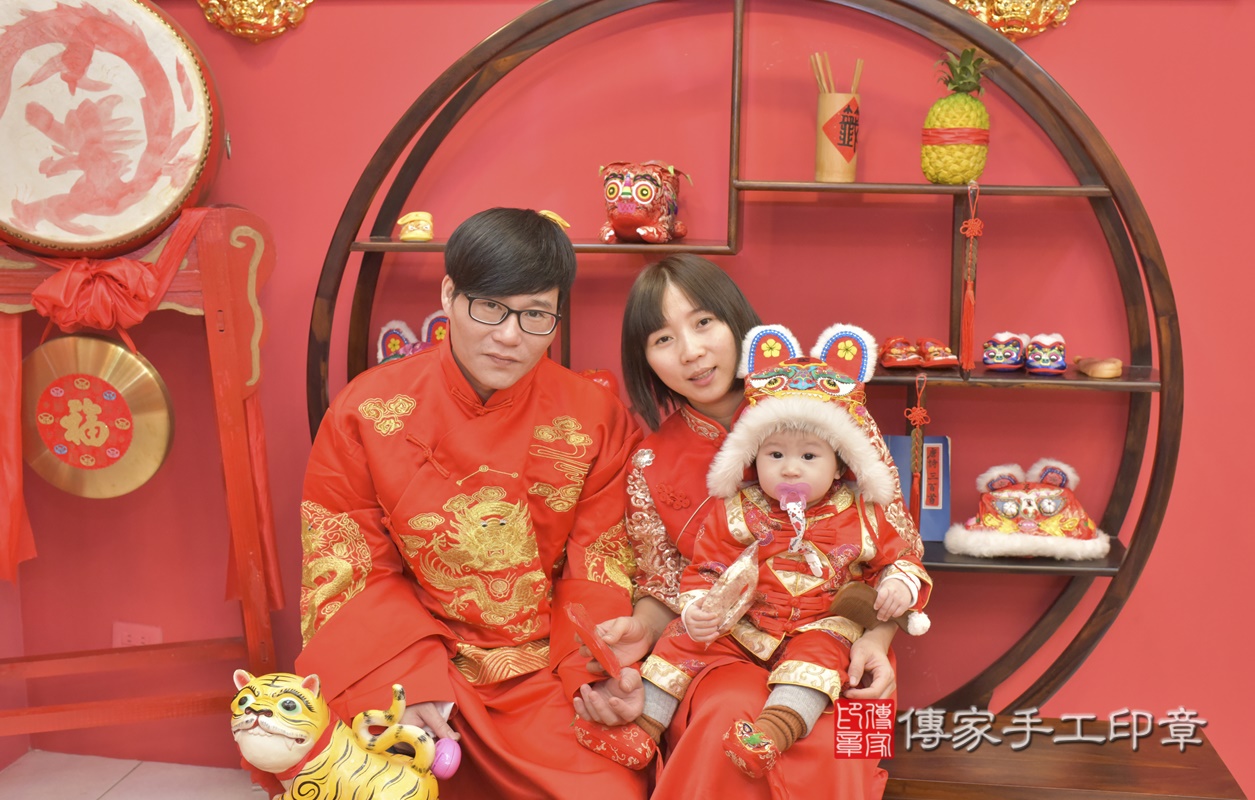 台中市北區郭寶寶古禮抓周祝福活動。2021.01.01 照片17