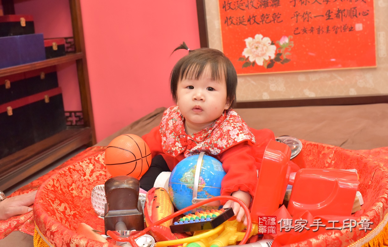 台中市北區李寶寶古禮抓周祝福活動。2021.02.20 照片21