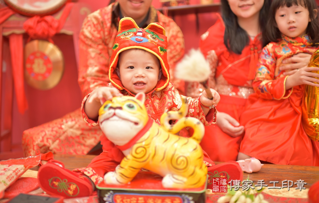 台中市北區林寶寶古禮抓周祝福活動。2021.02.10 照片8